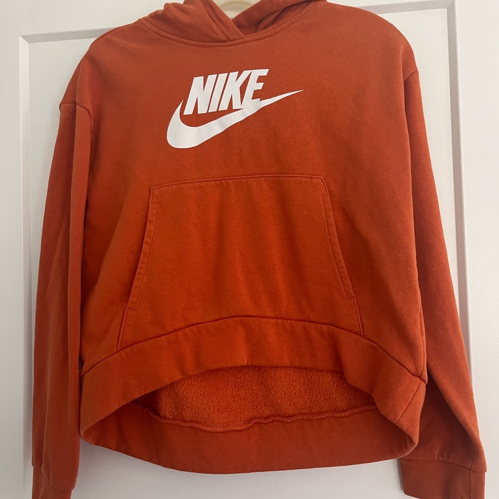 Nike Orange Kids Hoodie